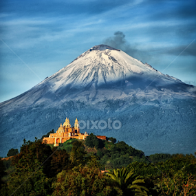 Popocatepetl by Alfredo Garciaferro Macchia - Landscapes Mountains & Hills