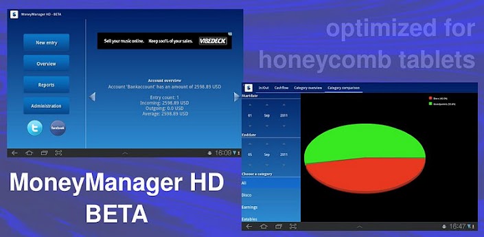 MoneyManager HD - BETA