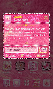 GO SMS PRO LUXURY PINK THEME(圖4)-速報App