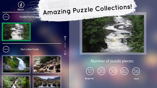 Venn Waterfalls: Circle Jigsaw(圖4)-速報App