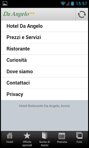 【免費旅遊App】Hotel Ristorante Da Angelo-APP點子