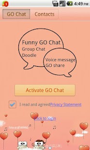 My Valentine GO SMS Theme - screenshot thumbnail