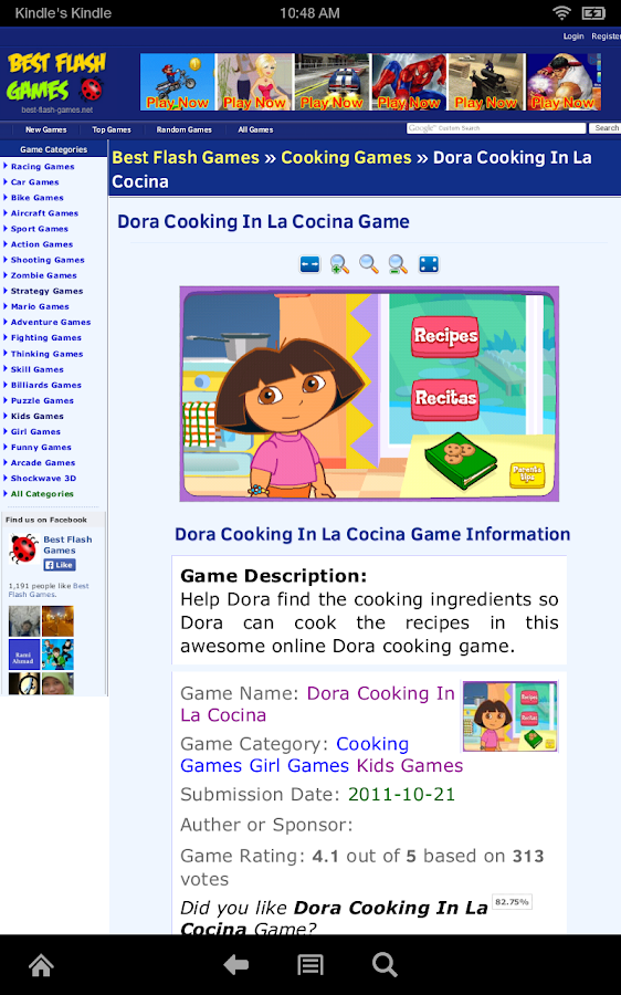 FlashFox Pro - Flash Browser - screenshot