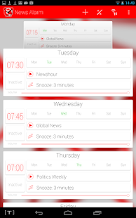 Download News Alarm podcast alarm clock APK