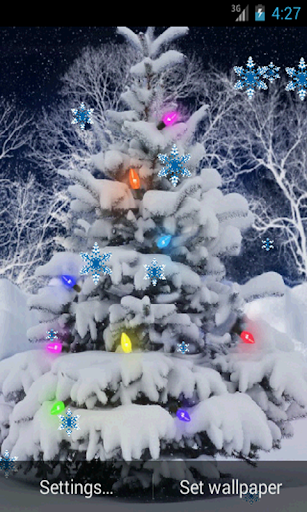 Christmas Tree Live Wallpaper