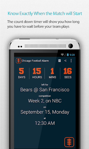 【免費運動App】Chicago Football Alarm-APP點子