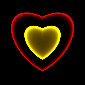 3D Neon Love Shower PRO LWP logo