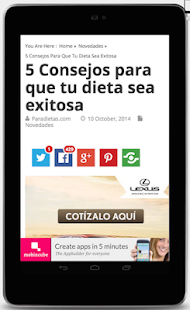 Lastest 5 consejos para dieta exitosa APK for PC