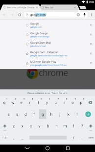 Chrome Beta Screenshot