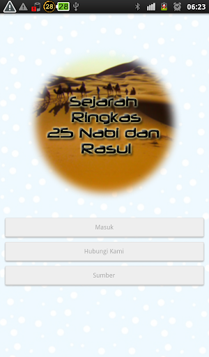 Sejarah Ringkas 25 Nabi Rasul