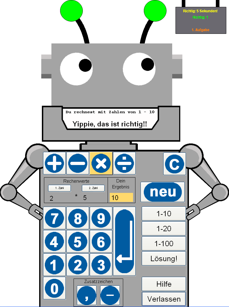 YOC - Edutainment app Screen 2
