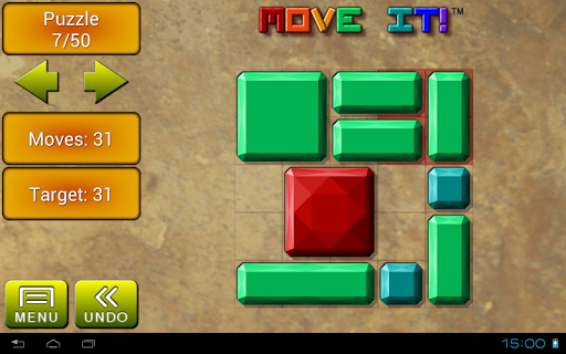 【免費棋類遊戲App】Move it!  Block Sliding Puzzle-APP點子