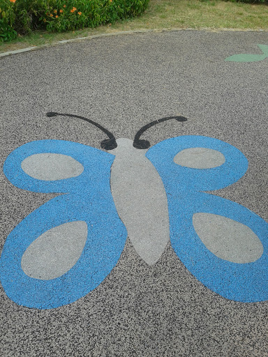 Butterfly Floor Painting