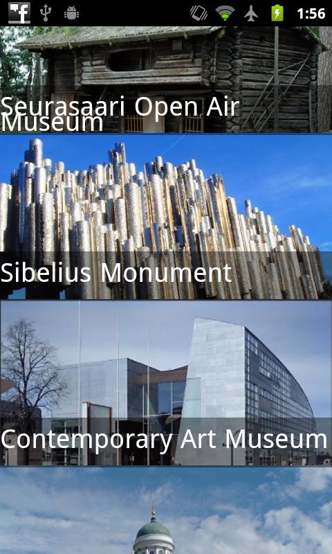 Helsinki Travel Guide Screen 2