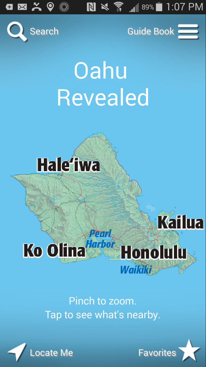 Oahu Revealed 5th Edition Screen 2