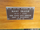 In Memory of Mary Deagle