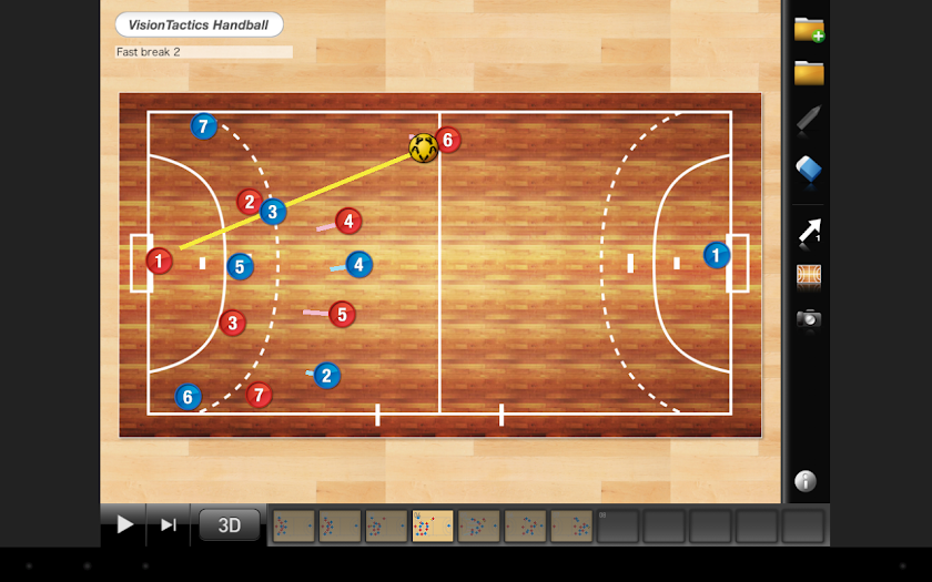 VisionTactics Handball Screen 2