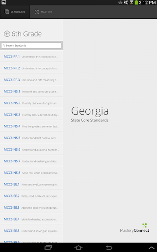 【免費教育App】Georgia Performance Standards-APP點子