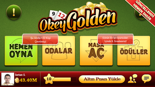 Okey Golden Mynet