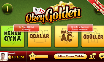 Okey on line Spiel