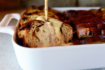 Cinnamon Raisin Baked French Toast