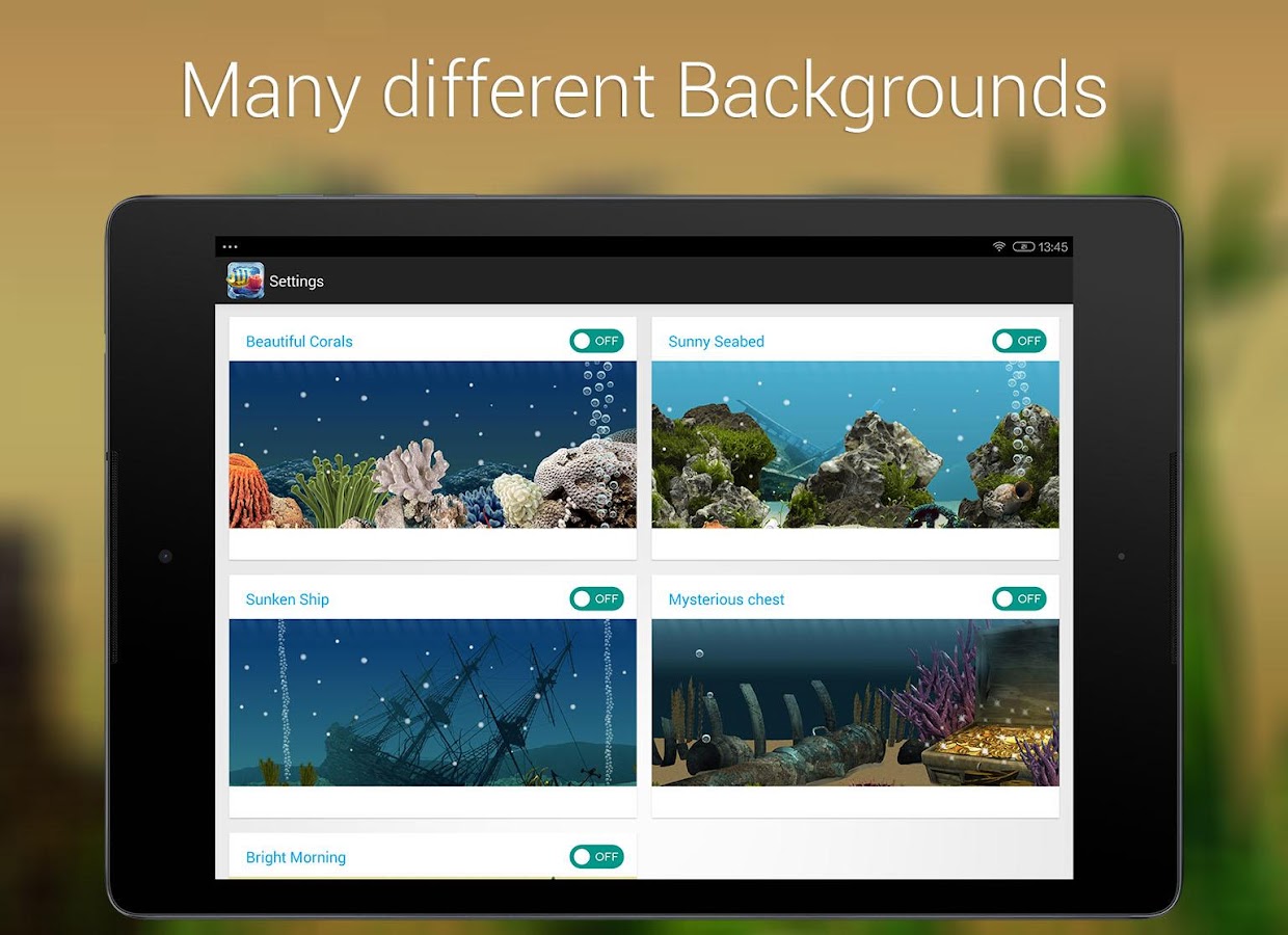 Aquarium 3D Live Wallpaper - screenshot