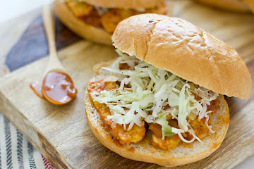 BBQ Tempeh Sandwiches