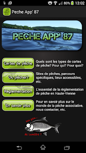 Pêche App' 87 Screenshots 1