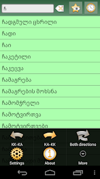 Kazakh Georgian Dictionary poster 5