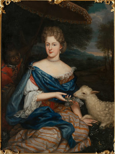 Portrait of Maria Carolina de Bouillon