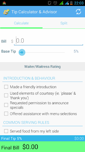 Tip Calculator by ReliQ Arts