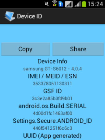 Unique Android Device ID