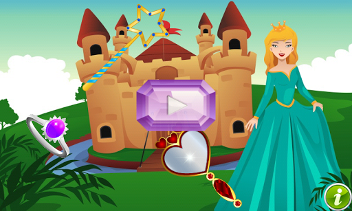 女の子のためのゲーム お姫様たち 教育ゲーム パズル