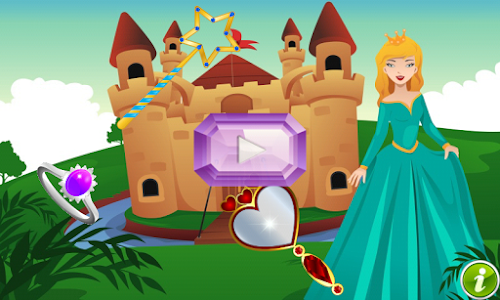 Android application Princesses Puzzle for Toddlers screenshort