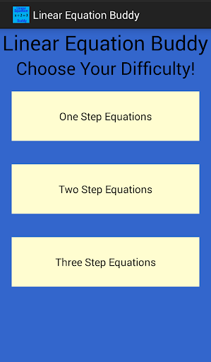 Linear Equation Buddy