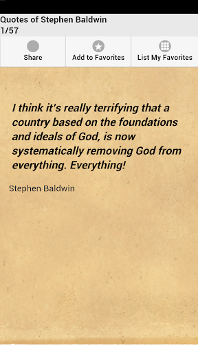 Quotes of Stephen Baldwin