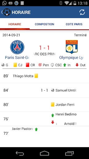 【免費運動App】Ligue1 - Matches en direct-APP點子