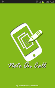 How to install Note on Call 1.7 unlimited apk for pc