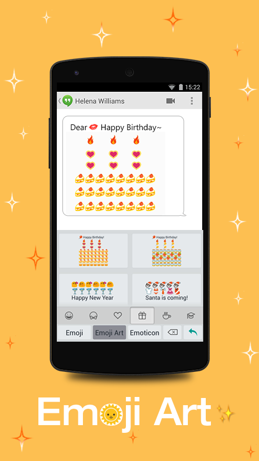 TouchPal Emoji - Color Smiley Screen 2