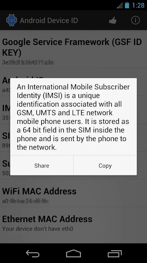 Id устройства android. Exchange id устройства android. android device. imsi код. где найти imsi.