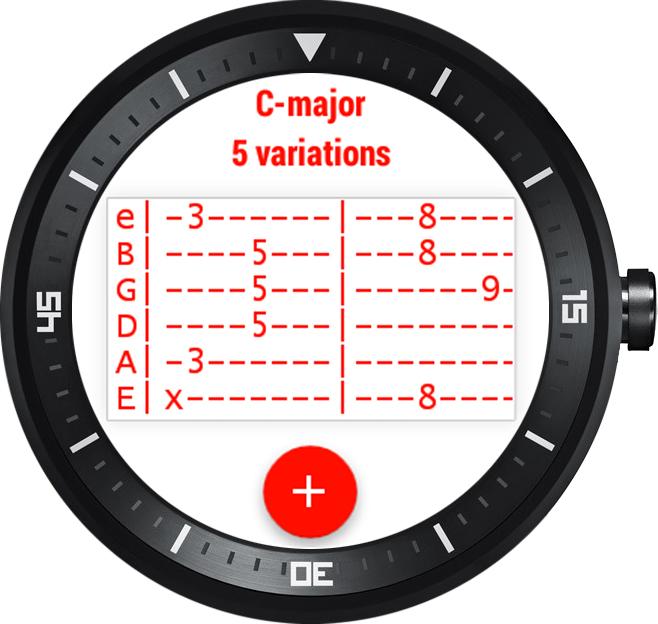 Guitar Chords Wear Screen 2