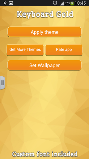 【免費個人化App】键盘黄金-APP點子