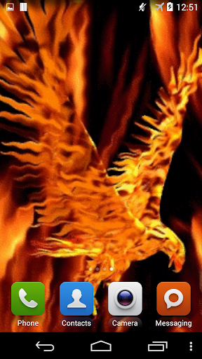 Firebird. Burning Eagle.