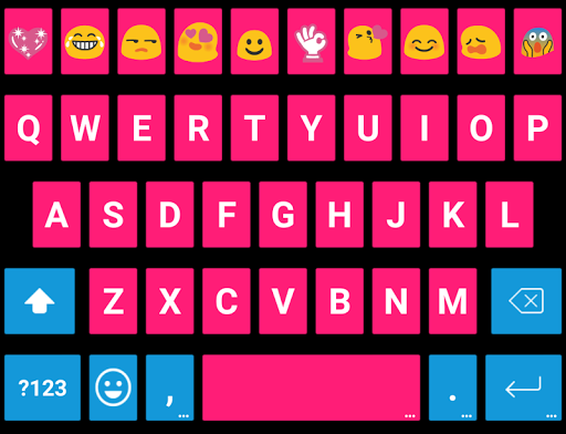 【免費個人化App】Pink Skin Emoji Keyboard-APP點子