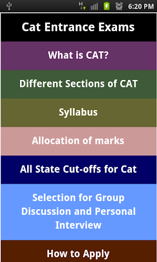crack cat exam 2015