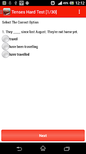 English Tenses - screenshot thumbnail