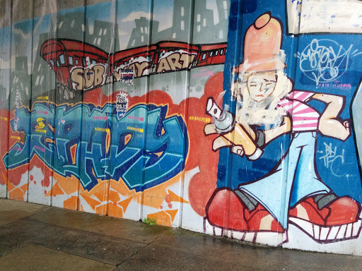 Spray Mural