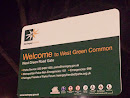 West Green Common Welcome Sign