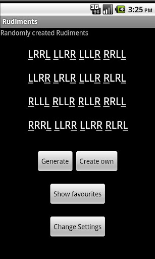 Rudiments