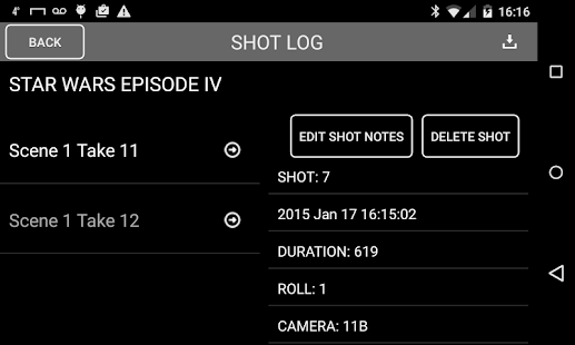 Clapperboard PRO & Shot log(圖6)-速報App